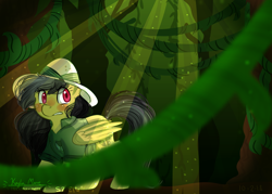 Size: 4900x3500 | Tagged: safe, artist:compassrose0425, derpibooru import, daring do, pegasus, pony, clothes, female, jungle, mare