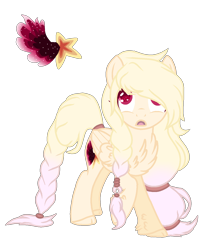 Size: 1306x1491 | Tagged: safe, artist:antiwalkercassie, derpibooru import, oc, oc:cassidy star, pegasus, pony, female, mare, offspring, parent:rainbow dash, parent:soarin', parents:soarindash, simple background, solo, transparent background