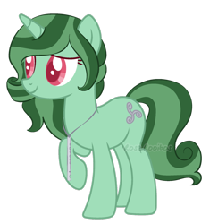 Size: 1024x1051 | Tagged: safe, artist:roserooibos, derpibooru import, oc, oc:triskella, pony, unicorn, female, mare, simple background, solo, transparent background