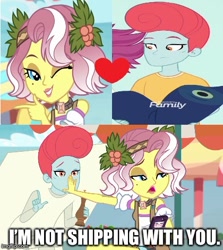 Size: 420x471 | Tagged: safe, derpibooru import, edit, edited screencap, screencap, vignette valencia, better together, equestria girls, rollercoaster of friendship, anti-shipping, background human, crack shipping, cropped, discovery family logo, female, heart, imgflip, male, pearl pompadour, pilot pearl, shipping, straight