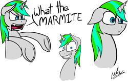 Size: 2682x1696 | Tagged: safe, artist:hovel, derpibooru import, oc, oc:spark, pony, unicorn, male, simple background, speech, transparent background