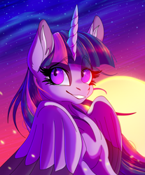 Size: 3203x3870 | Tagged: safe, artist:plaguedogs123, derpibooru import, twilight sparkle, twilight sparkle (alicorn), alicorn, pony, female, looking at you, mare, solo