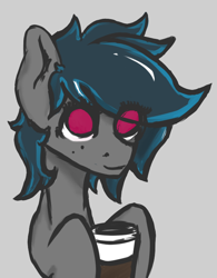 Size: 544x696 | Tagged: safe, derpibooru import, oc, oc:lorence, pony, coffee, coffee cup, cup, male, simple background, solo, stallion, transparent background