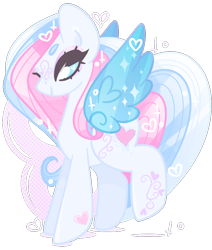 Size: 750x885 | Tagged: safe, artist:euphoriapony, derpibooru import, star catcher, pony, g3, heart, simple background, solo, transparent background