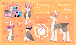 Size: 4493x2700 | Tagged: safe, artist:honeybbear, derpibooru import, oc, oc only, oc:beatz, oc:nathan, pegasus, pony, bandana, male, reference sheet, stallion