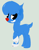 Size: 322x410 | Tagged: safe, artist:eggi-myst3ry, artist:selenaede, derpibooru import, earth pony, goo pony, original species, pony, base used, clothes, cuphead, gloves, goopy le grande, pacman eyes, ponified, studio mdhr