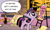 Size: 748x445 | Tagged: safe, artist:andypriceart, derpibooru import, edit, editor:symphonic sync, idw, twilight sparkle, unicorn twilight, pony, unicorn, neigh anything, spoiler:comic12, comics, female, filly, filly twilight sparkle, solo, younger