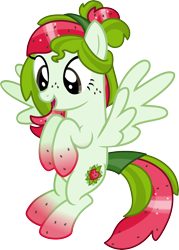 Size: 5000x6971 | Tagged: safe, artist:pilot231, derpibooru import, oc, oc only, oc:watermelana, pegasus, pony, absurd resolution, flying, freckles, gradient hooves, simple background, solo, spread wings, transparent background, vector, wings