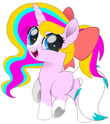 Size: 883x1000 | Tagged: safe, artist:prince-lionel, derpibooru import, oc, oc:moonlight glimmer, pony, unicorn, commission, cute, female, filly, long horn, movie accurate, ocbetes, simple background, solo, transparent background, underhoof