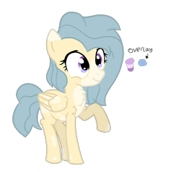 Size: 1226x1252 | Tagged: safe, artist:moonlightdisney5, derpibooru import, oc, pegasus, pony, female, filly, magical lesbian spawn, offspring, parent:pinkie pie, parents:canon x oc, simple background, solo, transparent background