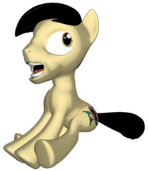 Size: 581x674 | Tagged: safe, artist:didgereethebrony, derpibooru import, oc, oc only, oc:daithi de nogla, pony creator, 3d, ponylumen, simple background, transparent background, youtube