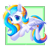 Size: 1500x1500 | Tagged: safe, artist:leafywind, derpibooru import, oc, oc only, oc:starry shimmer, alicorn, pony, alicorn oc, blushing, cute, female, looking at you, mare, simple background, solo, stars, tongue out, transparent background