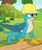 Size: 506x607 | Tagged: safe, derpibooru import, screencap, gallus, griffon, non-compete clause, claws, construction, cropped, hard hat, hat, male, paws, solo, tail, wings