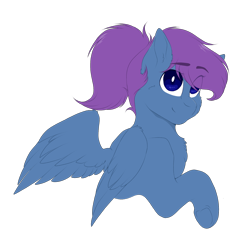 Size: 1500x1500 | Tagged: safe, artist:dollpone, derpibooru import, oc, oc:moon, pegasus, pony, bust, female, mare, portrait, simple background, solo, transparent background