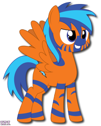 Size: 7066x8805 | Tagged: safe, artist:thepowerultaco, derpibooru import, oc, oc:neon lightning, pegasus, pony, 2019 community collab, absurd resolution, derpibooru community collaboration, male, simple background, solo, stallion, transparent background