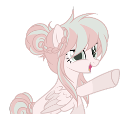 Size: 1024x959 | Tagged: safe, artist:mintoria, derpibooru import, oc, oc:rosemary, pegasus, pony, female, mare, simple background, solo, transparent background