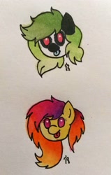 Size: 2476x3898 | Tagged: safe, artist:dawn-designs-art, derpibooru import, oc, panda, pony, green mane, multicolored hair, oc needed, oc unknown, rose eyes, tongue out, yellow coat