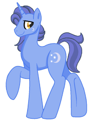 Size: 683x892 | Tagged: safe, artist:summersketch-mlp, derpibooru import, oc, oc:alqamar, pony, unicorn, male, next generation, offspring, parent:hoo'far, parent:trixie, parents:trixfar, simple background, solo, stallion, transparent background