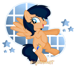 Size: 1024x910 | Tagged: safe, artist:jxst-roch, derpibooru import, oc, oc only, oc:shooting star, pegasus, pony, female, mare, simple background, solo, transparent background