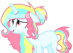 Size: 862x628 | Tagged: safe, artist:xylenneisnotamazing, derpibooru import, oc, pony, unicorn, female, mare, simple background, solo, transparent background