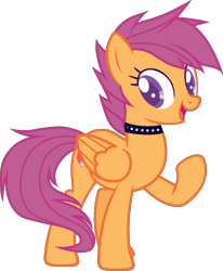 Size: 1123x1361 | Tagged: safe, artist:otakuchicky1, derpibooru import, scootaloo, pony, older, simple background, solo, transparent background