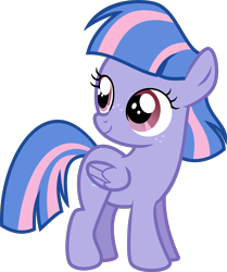 Size: 2776x3315 | Tagged: safe, artist:digimonlover101, wind sprint, pegasus, pony, common ground, captiwinding, cute, female, filly, foal, freckles, happy, high res, smiling, solo, sprintabetes, that was fast, transparent background, vector