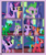 Size: 900x1080 | Tagged: safe, artist:lister-of-smeg, derpibooru import, spike, twilight sparkle, twilight sparkle (alicorn), oc, oc:crosspatch, oc:lazybug, oc:scavenger (lister-of-smeg), oc:winter squash, alicorn, cockatrice, dragon, earth pony, pony, comic:crystal heart attack, book, bottle, colt, comic, female, magic, male, mare