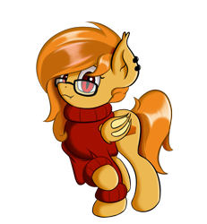 Size: 2503x2708 | Tagged: safe, artist:qbellas, derpibooru import, oc, oc only, oc:pumpkin spice, bat pony, pony, 2019 community collab, derpibooru community collaboration, simple background, solo, transparent background