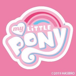 Size: 360x360 | Tagged: safe, implied pinkie pie, my little pony logo, no pony, official, pinkie pie colors, pinkie pie month