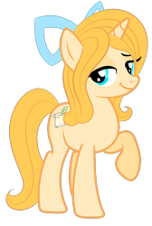 Size: 1026x1524 | Tagged: safe, derpibooru import, oc, oc only, pony, unicorn, bow, female, hair bow, looking at you, mare, raised hoof, simple background, smiling, smirk, solo, transparent background