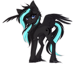 Size: 2196x1952 | Tagged: safe, artist:monogy, derpibooru import, oc, oc only, oc:sirocco eventide, pegasus, pony, commission, female, looking at you, mare, simple background, solo, transparent background, unshorn fetlocks