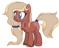 Size: 1925x1561 | Tagged: safe, artist:blue-versper, derpibooru import, oc, oc:pacific rose, earth pony, pony, female, mare, simple background, solo, transparent background