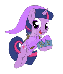 Size: 1024x1198 | Tagged: safe, artist:dragondaak, derpibooru import, twilight sparkle, unicorn twilight, pony, unicorn, clothes, crossover, cute, deviantart watermark, female, gloves, hat, link, mare, nintendo, obtrusive watermark, open mouth, shield, simple background, solo, super smash bros., sword, the legend of zelda, transparent background, twiabetes, watermark, weapon