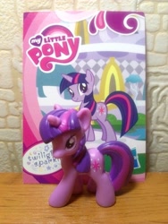 Size: 1620x2160 | Tagged: safe, derpibooru import, twilight sparkle, pony, unicorn, blind bag, blind bag card, female, irl, merchandise, official, photo, solo, toy, wave 2