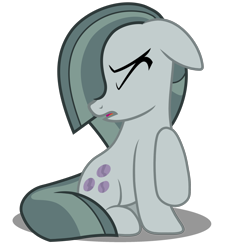 Size: 2508x2778 | Tagged: safe, artist:mundschenk85, derpibooru import, marble pie, earth pony, pony, female, head turn, high res, mare, simple background, solo, transparent background, vector