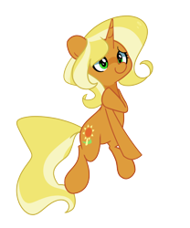 Size: 1280x1536 | Tagged: safe, artist:turtlefarminguy, derpibooru import, sunflower spectacle, pony, unicorn, female, mare, rearing, simple background, smiling, solo, transparent background