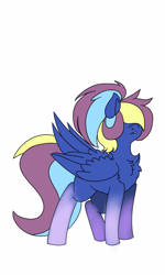 Size: 486x810 | Tagged: artist needed, safe, derpibooru import, pegasus, pony, simple background, white background