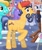 Size: 594x708 | Tagged: safe, derpibooru import, screencap, amber laurel, bright smile, castle (crystal pony), mustafa combe, rubinstein, ruby love, scarlet heart, crystal pony, pony, the crystalling, cropped, facial hair, hat, male, moustache, raised hoof, solo focus, stallion