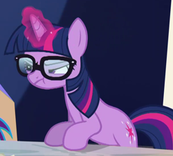 Size: 606x548 | Tagged: safe, screencap, sci-twi, twilight sparkle, pony, unicorn, better together, equestria girls, spring breakdown, :t, adorkable, concentrating, cropped, cute, dork, equestria girls ponified, faic, glasses, ponified, scrunchy face, solo, solo focus, unicorn sci-twi