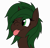 Size: 5360x5156 | Tagged: safe, artist:viceviev, derpibooru import, oc, oc:pine shine, pony, unicorn, absurd resolution, face, female, mare, solo, tongue out