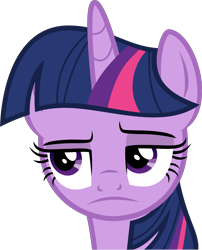 Size: 6000x7436 | Tagged: safe, artist:twilirity, twilight sparkle, twilight sparkle (alicorn), alicorn, pony, testing testing 1-2-3, absurd resolution, female, mare, reaction image, simple background, solo, transparent background, unamused, vector