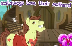 Size: 476x305 | Tagged: safe, derpibooru import, pony, gameloft, implied incest, meme, pirate, wow! glimmer