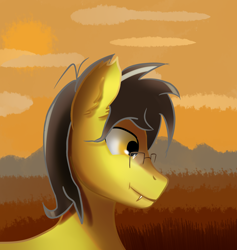 Size: 2350x2480 | Tagged: safe, artist:niezow, derpibooru import, oc, bat pony, pony, bat pony oc, glasses, male, solo