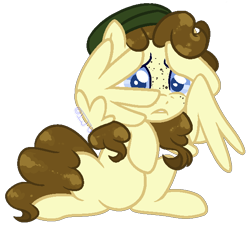 Size: 624x564 | Tagged: safe, artist:drunkencoffee, derpibooru import, oc, pegasus, pony, female, mare, simple background, solo, transparent background, wing hands