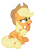 Size: 4541x6500 | Tagged: safe, artist:estories, derpibooru import, applejack, earth pony, pony, absurd resolution, cute, cute face, daaaaaaaaaaaw, jackabetes, simple background, solo, transparent background, vector