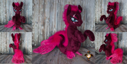 Size: 1988x1000 | Tagged: safe, artist:essorille, derpibooru import, tempest shadow, seapony (g4), irl, photo, plushie, seaponified, seapony tempest shadow, solo, species swap