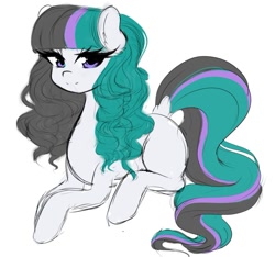 Size: 923x865 | Tagged: safe, artist:fluffymaiden, derpibooru import, oc, oc only, oc:seafoam, earth pony, pony, female, mare, prone, solo