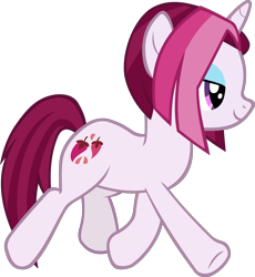 Size: 4214x4590 | Tagged: safe, artist:ironm17, cayenne, pony, unicorn, the point of no return, female, simple background, smiling, solo, transparent background, vector, walking