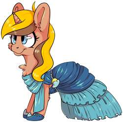 Size: 4032x4003 | Tagged: safe, artist:cutepencilcase, derpibooru import, oc, oc only, pony, unicorn, absurd resolution, clothes, cute, dress, female, mare, simple background, solo, transparent background