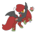 Size: 1129x1045 | Tagged: safe, artist:dreamsthefox, derpibooru import, oc, oc only, oc:berry batty, bat pony, bat pony oc, fangs, female, hair over eyes, happy, open mouth, raised hoof, simple background, solo, spread wings, transparent background, wings